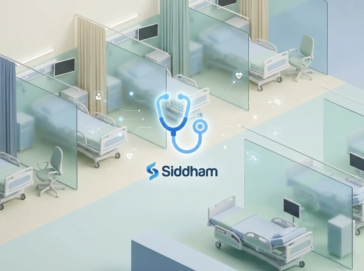 Siddham — AI Clinical Agent automated business dashboard interface